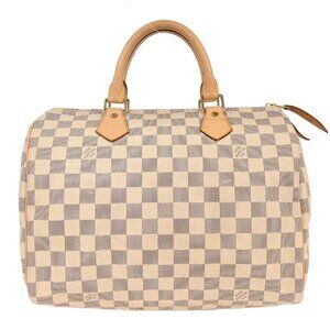 Louis Vuitton Damier Azur Speedy 30 Handbag N41533 SP0067 125378